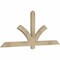 Ekena Millwork Redmond Rough Sawn Timber Gable Bracket, Douglas Fir, 72"W x 30"H x 2"D x 4"F, 10/12 Pitch GBW072X30X0204RED00RDF - alternate 2